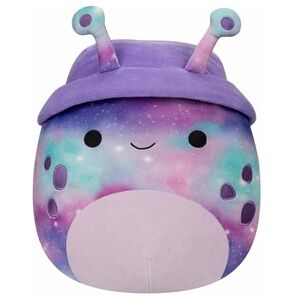 Squishmallow 12” Daxxon Purple Alien w Bucket Hat NWT
